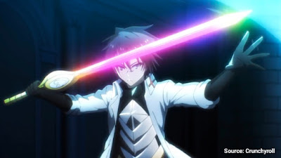 Hinata Sakaguchi Melt Slash attack against Veldora in TenSura Season 4 Episode 2