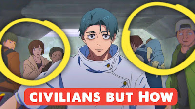 JJK Season 3 Episode 12  Culling Games Sendai Colony Civilians