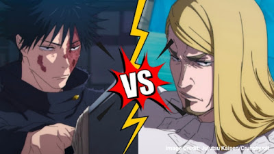 Megumi vs Reggie Star JJK Season 3 Episode 11 Fight