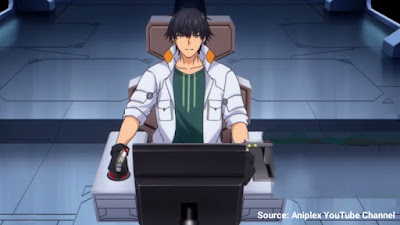 Reborn as a Space Mercenary story overview showing main character and spaceship