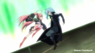 Rimuru Tempest vs Milim Nava fight TenSura Walpurgis Clayman controlled Milim fierce battle