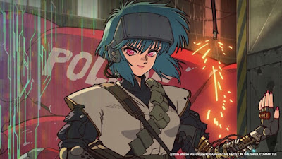 The Ghost in the Shell 2026 anime official key visual Science SARU Amazon Prime Video July 7
