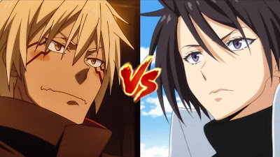 Veldora Tempest vs Hinata Sakaguchi battle in That Time I Got Reincarnated as a Slime Season 4 Episode 2