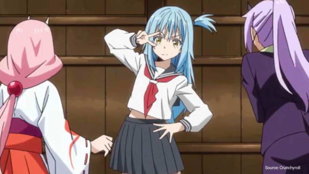 rimuru-girl-look Rimuru Tempest Cute Girl Look That Time i Got Reincarnated as a Slime