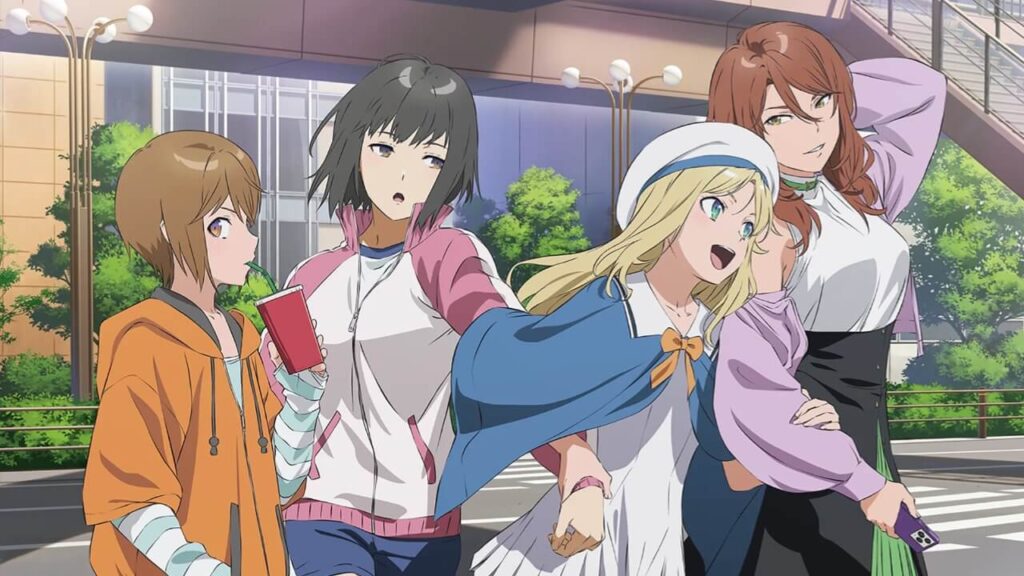 A Certain Item of Dark Side anime 2026 key visual featuring the ITEM members