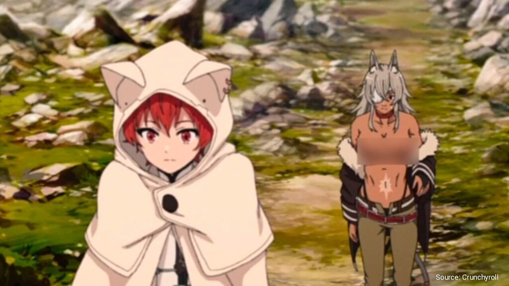 Eris left rudeus greyrat to go holy sword land to become powerful mushoku tensei 
