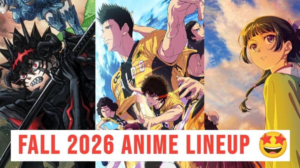 Fall 2026 Anime Lineup
